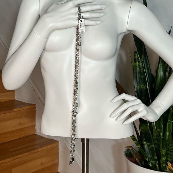 New Chico SILVERTONE SPARKLE Y-NECKLACE - Picture 5 of 7